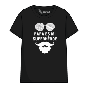 Camiseta 'Papa es mi superhéroe'