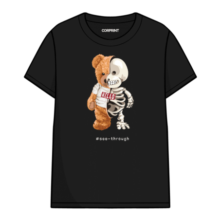 Camiseta unisex «Skeleton Bear»