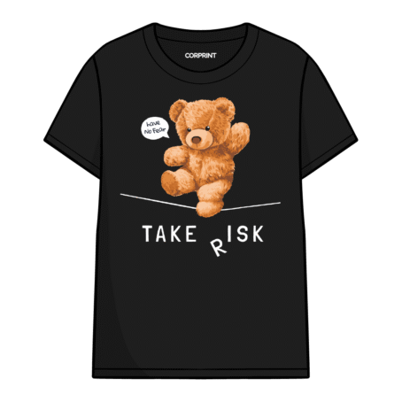 Camiseta unisex «Risky Bear»