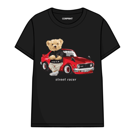 Camiseta unisex «Racing Bear»