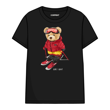 Camiseta unisex «Ski Bear»
