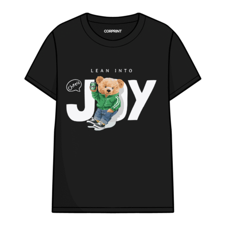 Camiseta unisex «Lean Into Joy Bear»