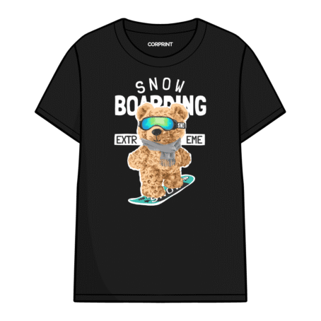 Camiseta unisex «Boarding Bear»