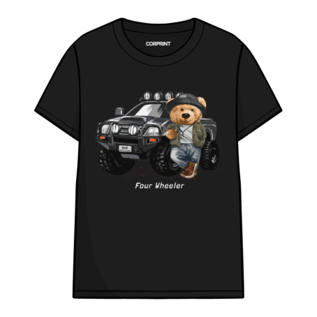 Camiseta unisex «Four Wheeler Bear»