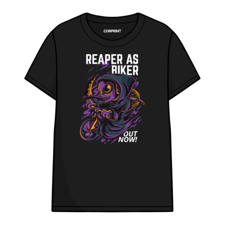 Camiseta unisex «Reaper as Biker»