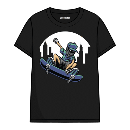 Camiseta unisex «Skater Urbano»