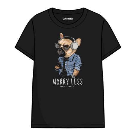 Camiseta unisex «Perro con Audífonos»