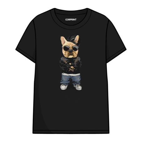 Camiseta unisex «Perro Rapero»