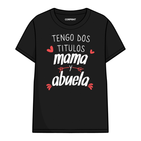 Camiseta unisex «Mamá y Abuela»