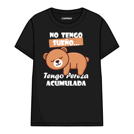 Camiseta unisex «Pereza Acumulada»