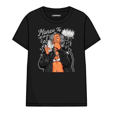 Camiseta unisex «Money to Burn»