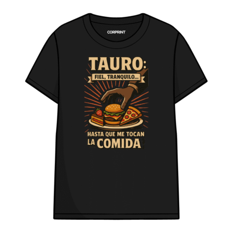 Camiseta unisex «Tauro: Fiel, Tranquilo…»
