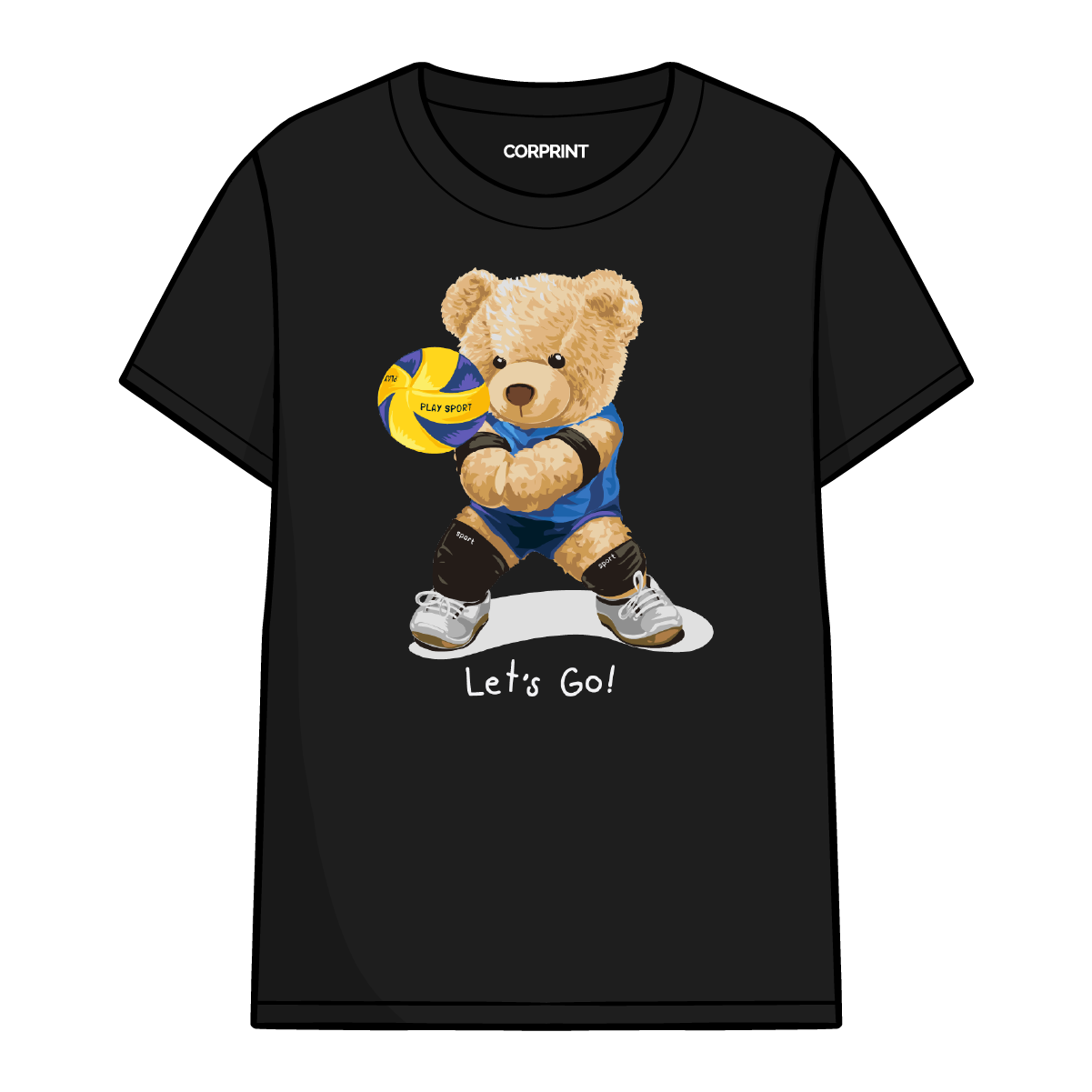 Camiseta unisex "Let's Go"