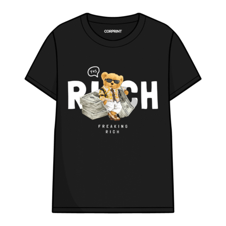 Camiseta unisex “Freaking Rich”