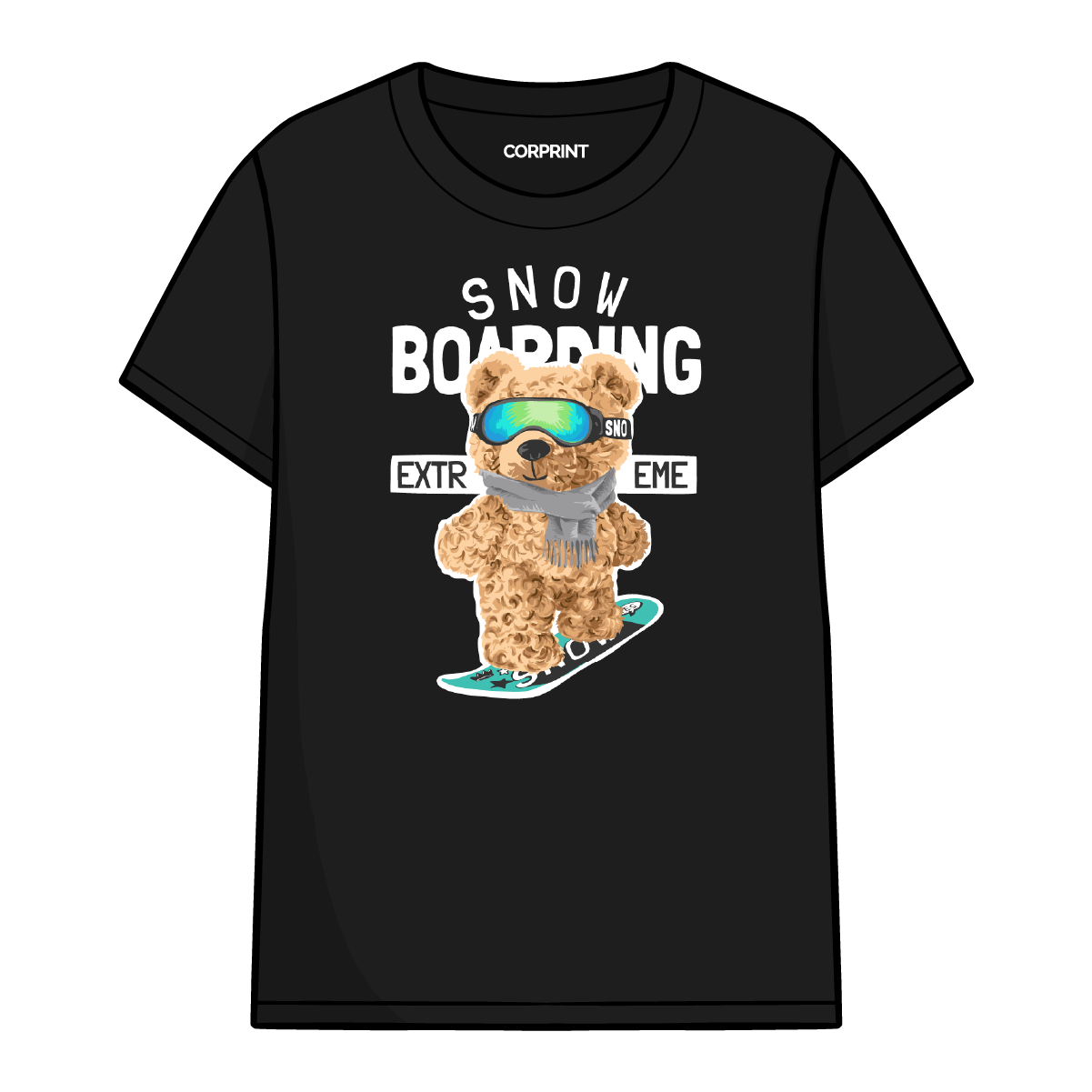 Camiseta unisex "Snow Boarding"