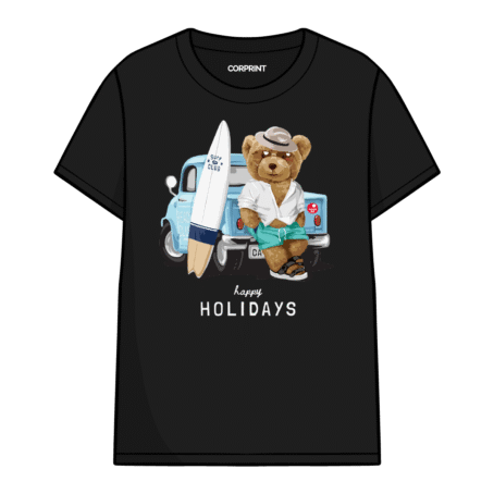 Camiseta unisex “Happy Holidays”