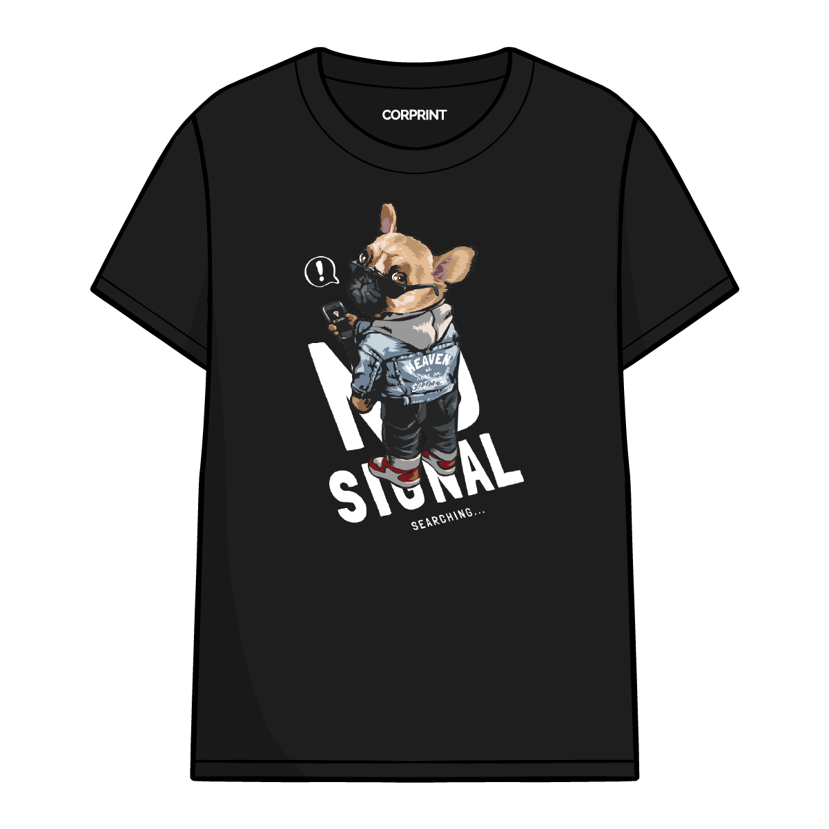 Camiseta unisex "No Signal"