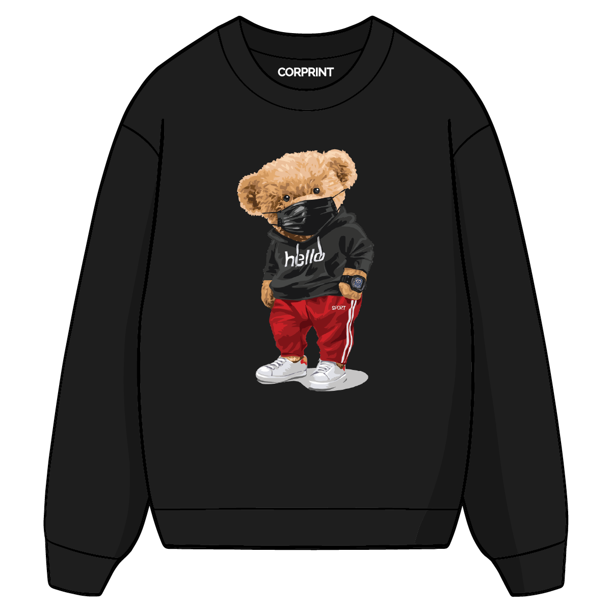 Sudadera unisex "Hello"