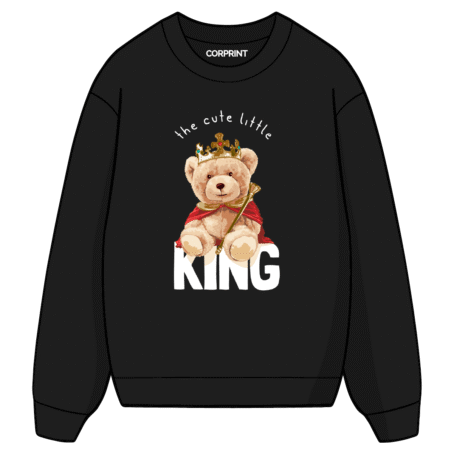 Sudadera unisex “The Cute Little King”