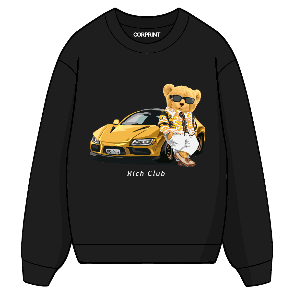 Sudadera unisex "Rich Club"