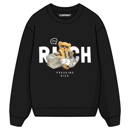 Sudadera unisex “Freaking Rich”
