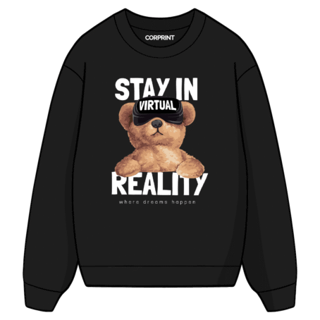 Sudadera unisex “Stay in Virtual”