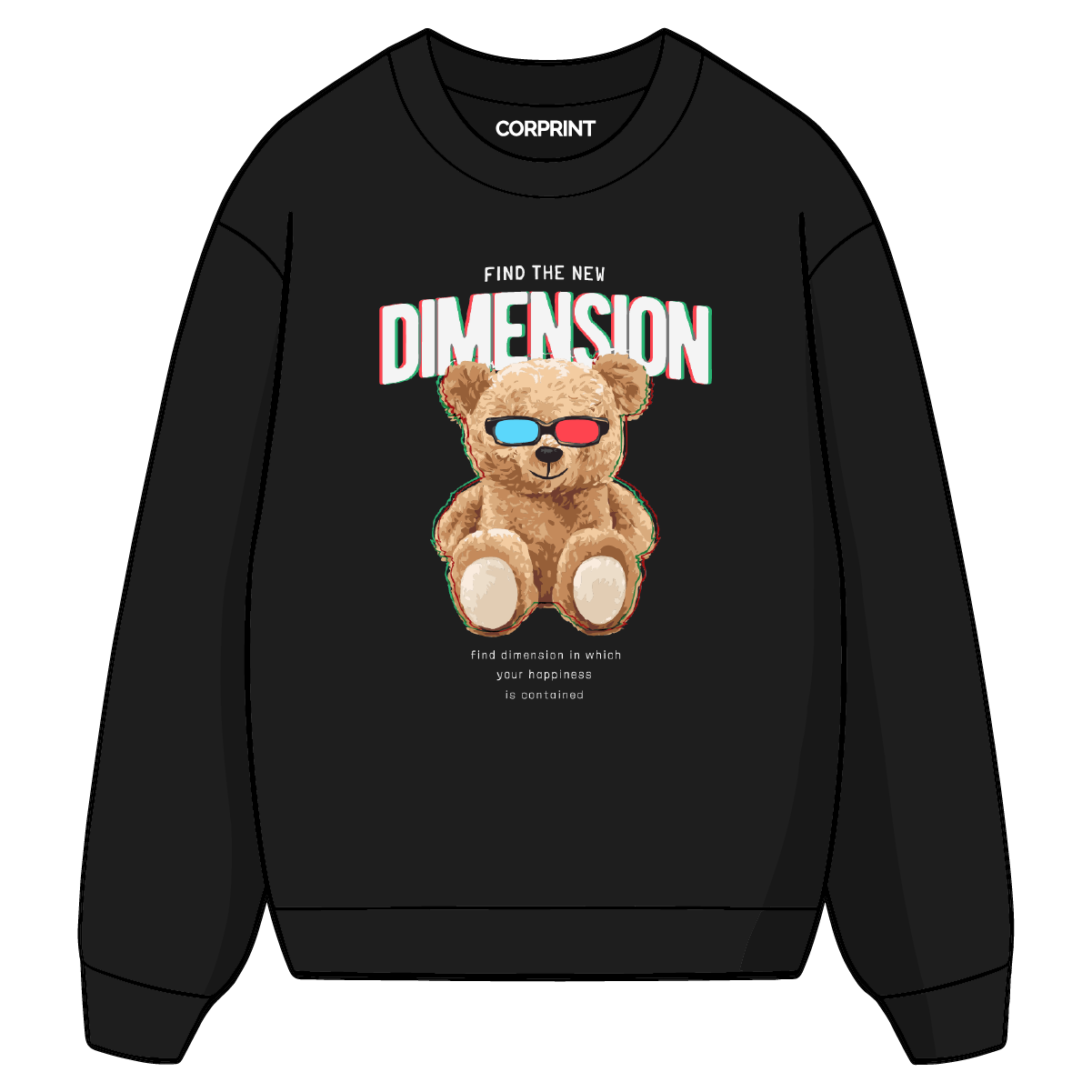 Sudadera unisex "Dimension"