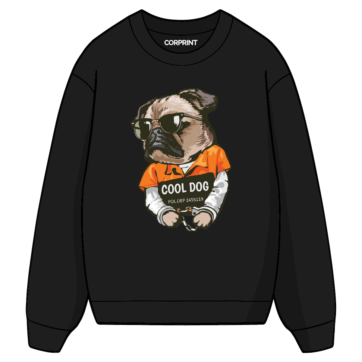Sudadera unisex "Cool Dog"
