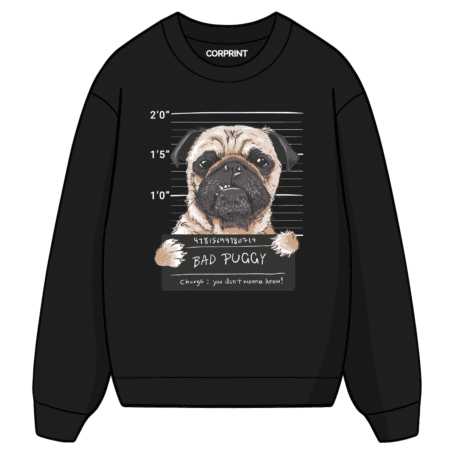 Sudadera unisex “Bad Puggy”