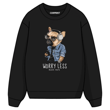Sudadera unisex “Worry Less”