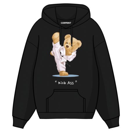 Sudadera con Capucha unisex “Kick Ass”