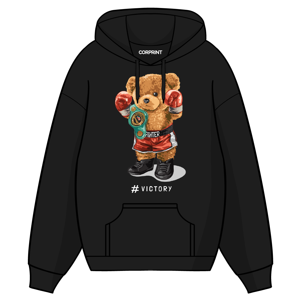 Sudadera con Capucha unisex "Victory"