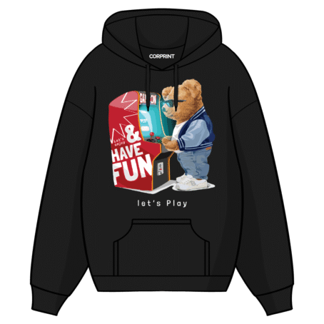 Sudadera con Capucha unisex “Let’s Play”
