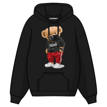 Sudadera con Capucha unisex “Hello”