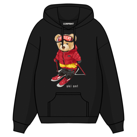 Sudadera con Capucha unisex “Ski On”
