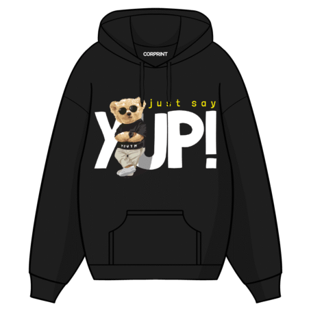 Sudadera con Capucha unisex “Just Say Yup”