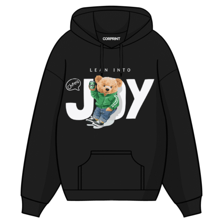 Sudadera con Capucha unisex “Lean Into Joy”