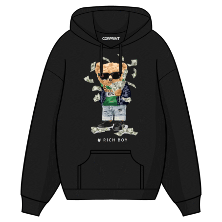 Sudadera con Capucha unisex “Rich Boy”