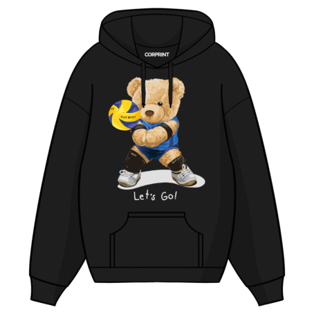 Sudadera con Capucha unisex “Let’s Go”
