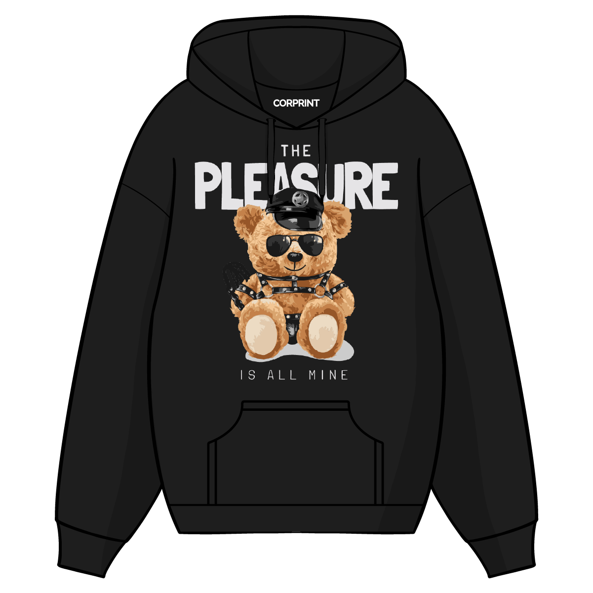 Sudadera con Capucha unisex "The Pleasure"