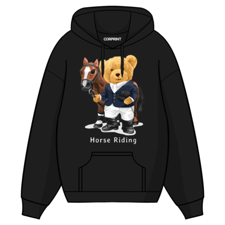 Sudadera con Capucha unisex “Horse Riding”