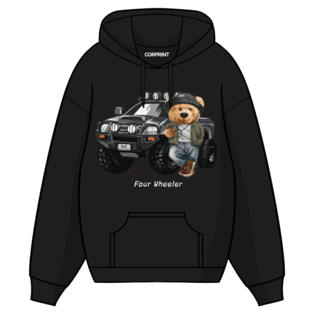 Sudadera con Capucha unisex “Four Wheeler”
