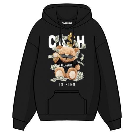 Sudadera con Capucha unisex “Cash Is King”