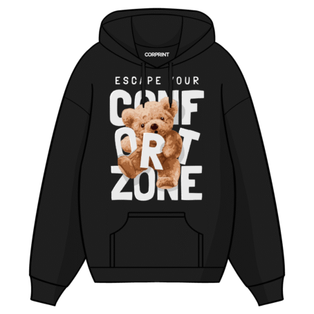 Sudadera con Capucha unisex “Comfort Zone”