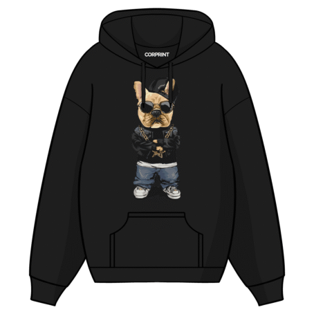 Sudadera con Capucha unisex “Cool Pug”