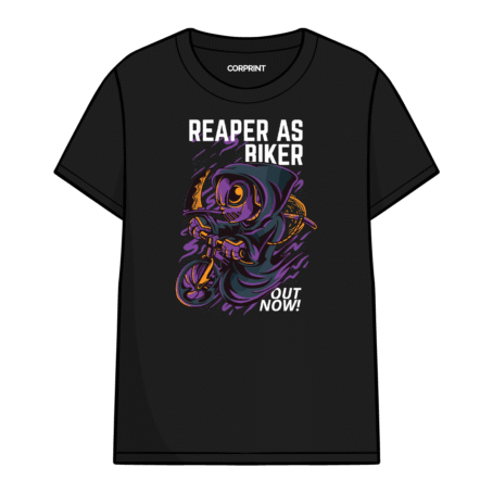Camiseta unisex “Reaper As Biker”