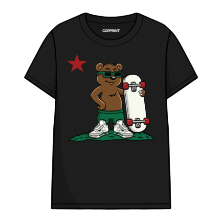 Camiseta unisex “Bear Skating”