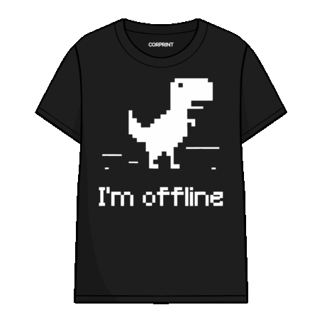 Camiseta unisex “I’m Offline”