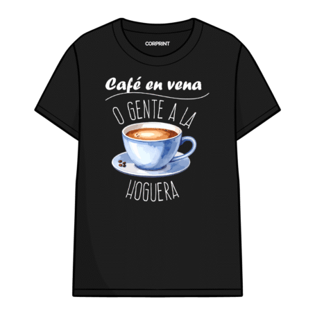 Camiseta unisex “Café En Vena”