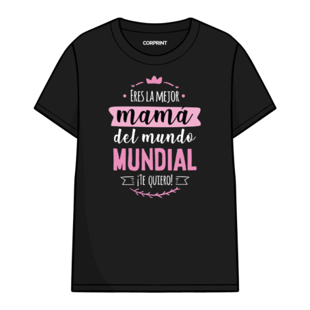 Camiseta unisex “Mejor Mamá del Mundo”